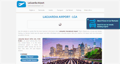 Desktop Screenshot of airport-laguardia.com